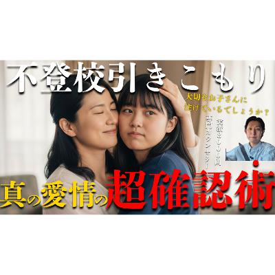 【すれ違い】子供への真の愛情を確認する秘訣【不登校引きこもり解決】