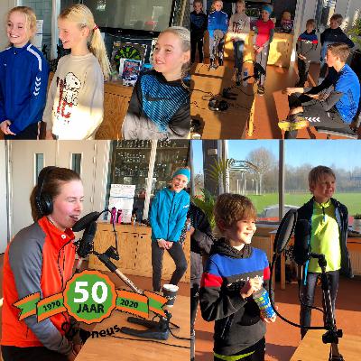 Pupillen en trainers Nienke en Roeland vertellen over de club