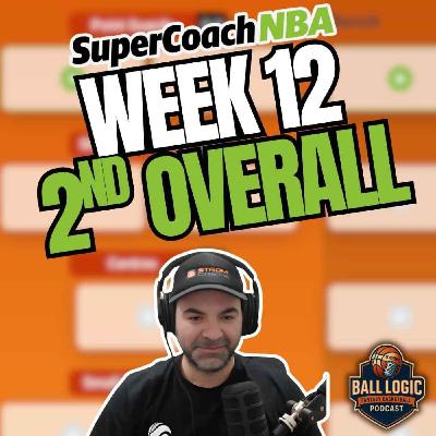 💥 NBA SuperCoach | Week 12 | 2nd IN THE WORLD! 😯