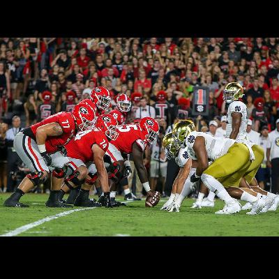 Norte Dame beat UGA in Trenches