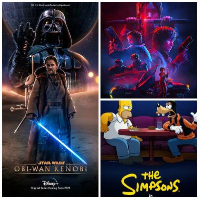 Obiwan la serie /Blade Runner Black lotus/Los Simpson