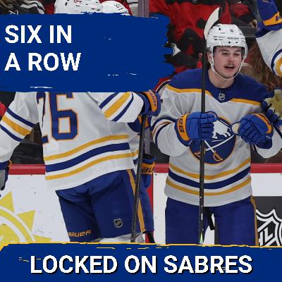 Buffalo Sabres win streak reaches six games with impressive win in New Jersey