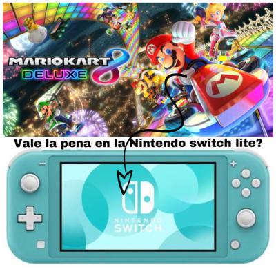 Mario kart vale la pena en una Nintendo lite Mario kart vale la pena en una Nintendo lite