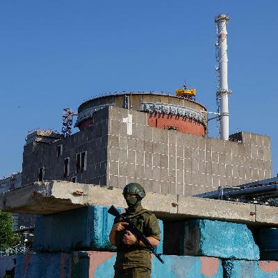 The nuclear town under Russian occupation
