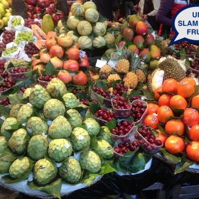 UN FRUIT = UN SLAM LA CERISE