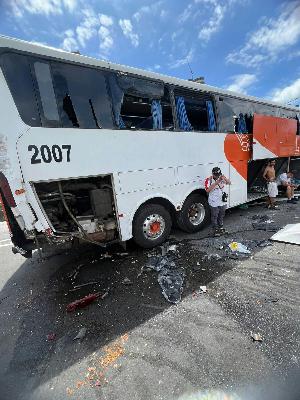 Torcedores do Santos e do Inter entram em confronto em SC