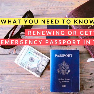 What You Need To Know About Renewing or Getting an Emergency Passport in the U.S. What You Need To Know About Renewing or Getting an Emergency Passport in the U.S.