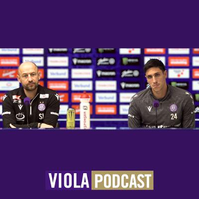 Vor Austria Wien - Sturm Graz: PK mit Stephan Helm und Tin Plavotić (12/2025)