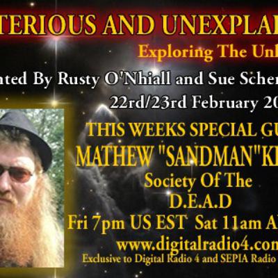 Episode 2, Season 4. Special Guest Mathew "Sandman" Kelley Episode 2, Season 4. Special Guest Mathew "Sandman" Kelley