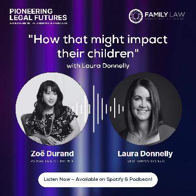 "How that might impact their children" - Laura Donnelly on social media at the 2024 FLENA conference.