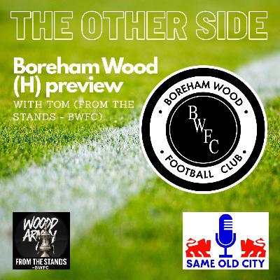 The Other Side: Boreham Wood (H) preview with Tom (From the stands - BWFC) The Other Side: Boreham Wood (H) preview with Tom (From the stands - BWFC)