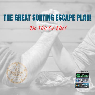 The Great Sorting Escape Plan The Great Sorting Escape Plan