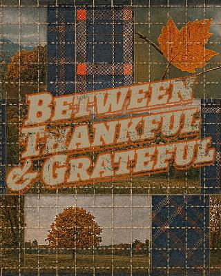 Between Thankful & Grateful