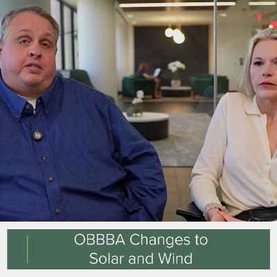 OBBBA Changes to Solar and Wind