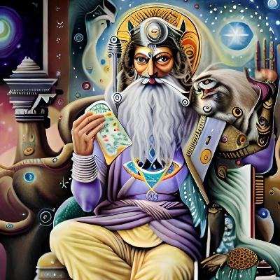 Der dunkle Materie Professor klärt auf über das Ginungagap und das Zeichen Fische