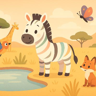 Das Zebra & die Suche nach seinen Streifen. Eine neue Abenteuer-Geschichte | „Gute Nacht“-Geschichte Das Zebra & die Suche nach seinen Streifen. Eine neue Abenteuer-Geschichte | „Gute Nacht“-Geschichte