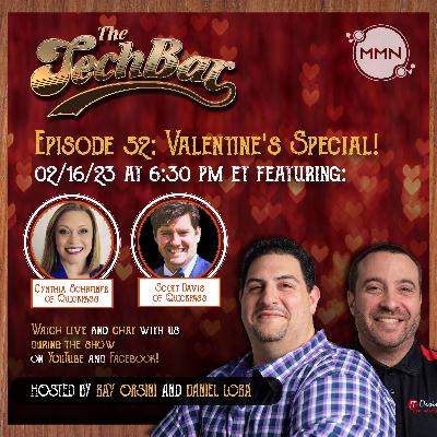 The Tech Bar Podcast Ep. 52 Valentine’s Special with Cynthia Schreiner and Scott Davis of Quickpass (Audio)