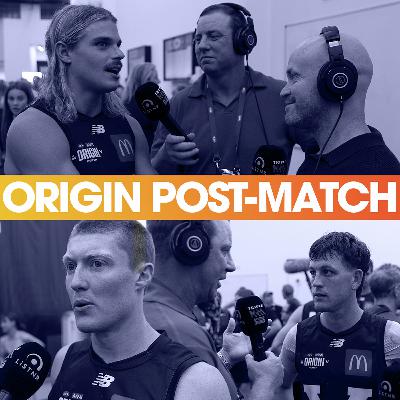 Stevie J + Hev Go Roaming In The Winning Victorian Rooms After AFL Origin Stevie J + Hev Go Roaming In The Winning Victorian Rooms After AFL Origin