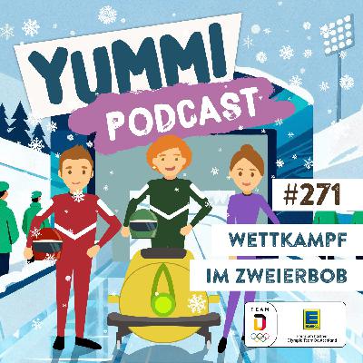 Wettkampf im Zweierbob
