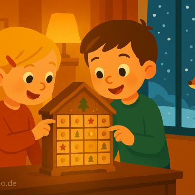 Petra & Pauls erster Adventskalender. Ein Winter voller kleiner Wunder | „Gute Nacht“-Geschichte”