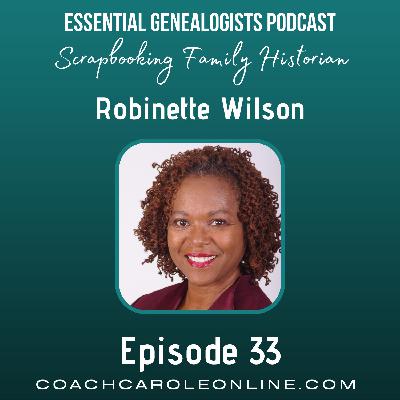 Family History Scrapbooking With Robinette Wilson Family History Scrapbooking With Robinette Wilson