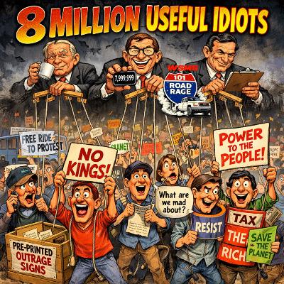 Road Rage 101: 8,000,000 Useful Idiots Road Rage 101: 8,000,000 Useful Idiots