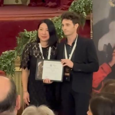 Fabio Cuffari: "Un onore ricevere il 1° premio all'Alemanara Art Prize" [11.11.25]