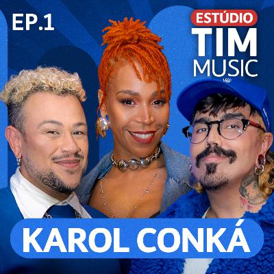 KAROL CONKÁ no Estúdio TIM Music com Diva Depressão