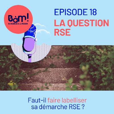 #18 La Question RSE – Faut-il faire labelliser sa démarche RSE ? #18 La Question RSE – Faut-il faire labelliser sa démarche RSE ?