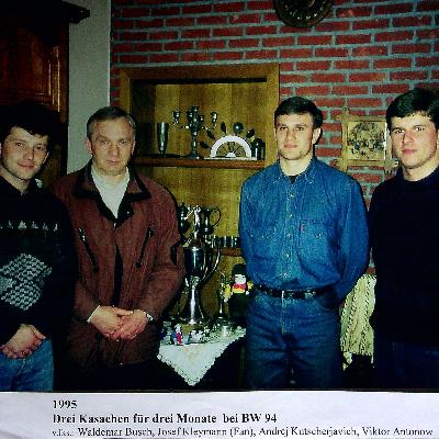 Stürmer aus Kasachstan im Emsland 1995