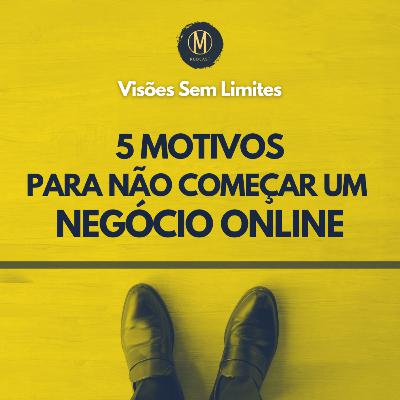 VISÕES SEM LIMITES: 5 Motivos Para Não Começar Um Negócio Online