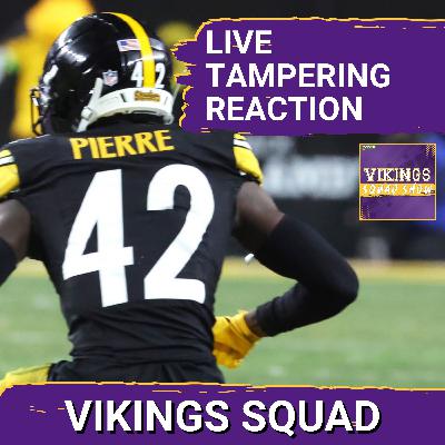 VIKINGS SQUAD SHOW: LEGAL TAMPERING OPENS! TIME TO MAKE SOME MOVES! VIKINGS SQUAD SHOW: LEGAL TAMPERING OPENS! TIME TO MAKE SOME MOVES!