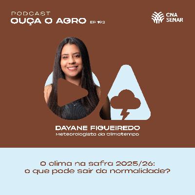 Ouça o Agro 192 - O clima na safra 2025/26: o que pode sair da normalidade?