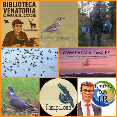 EL MORRAL DEL CAZADOR 26-09-2025 PROG 447 " MIGRATORIAS AL DETALLE CON PASAPALOMA Y BIBILIOTECA VENATORIA"