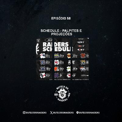 Buteco do Raiders Ep. 58 - Schedule , palpites e projeções. Buteco do Raiders Ep. 58 - Schedule , palpites e projeções.