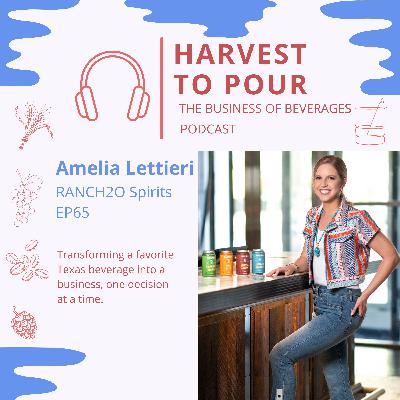 Transforming a favorite Texas beverage into a business, one decision at a time; with Amelia Lettieri of RANCH2O Spirits Transforming a favorite Texas beverage into a business, one decision at a time; with Amelia Lettieri of RANCH2O Spirits