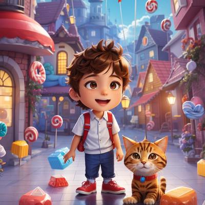 Lucas y la Ciudad de Dulces