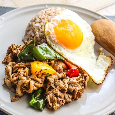 ＃11 豚こまで作るお手軽ガパオライス ― タイに行きたい！