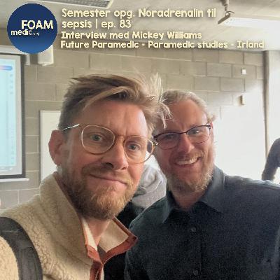 Semester opg. Noradrenalin til sepsis | ep. 83