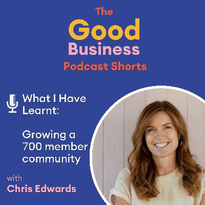 What I Have Learnt: Growing a 700 member community