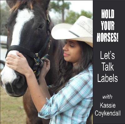 Hold Your Horses! Let's Talk Labels - Kassie Coykendall