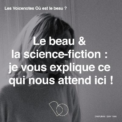 🎤Le beau et la Science-Fiction, je vous explique ce qui nous attend ici ! Voice note génèrale #40