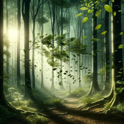 L'Harmonie du Vent : Une Symphonie Forestière Apaisante