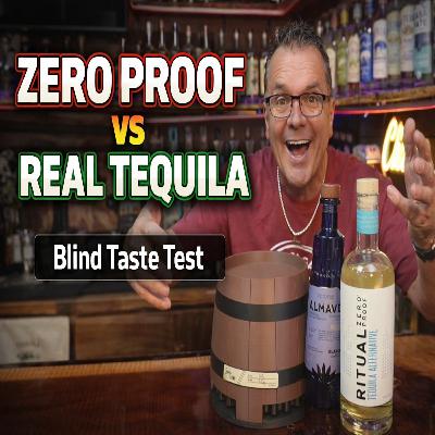 Zero Proof vs Real Tequila | Blind Taste Test (Dry January)