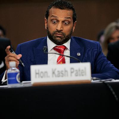 Kash Patel is posting through it