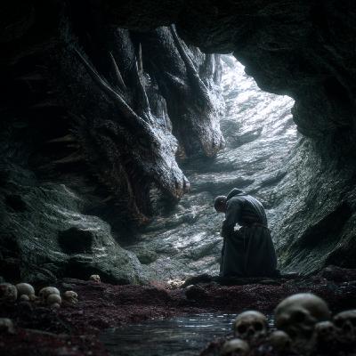 Saint Germain et le dragon