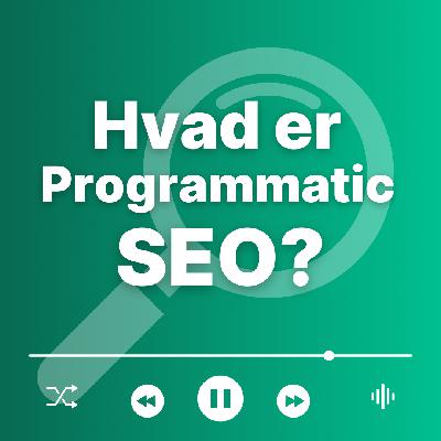 Hvad er Programmatic SEO?