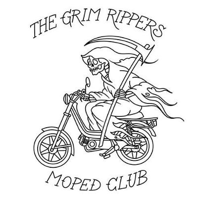 The Grim rippers moped club The Grim rippers moped club