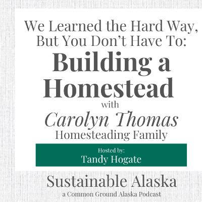 We Learned the Hard Way, But You Don't Have To: Building a Homestead with Carolyn Thomas from Homesteading Family We Learned the Hard Way, But You Don't Have To: Building a Homestead with Carolyn Thomas from Homesteading Family