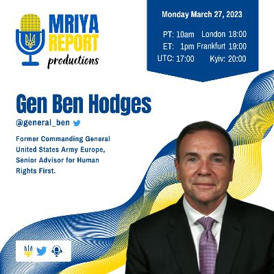 Gen Ben Hodges (Ret) - 'Strategy & logistics. How Ukraine wins the war